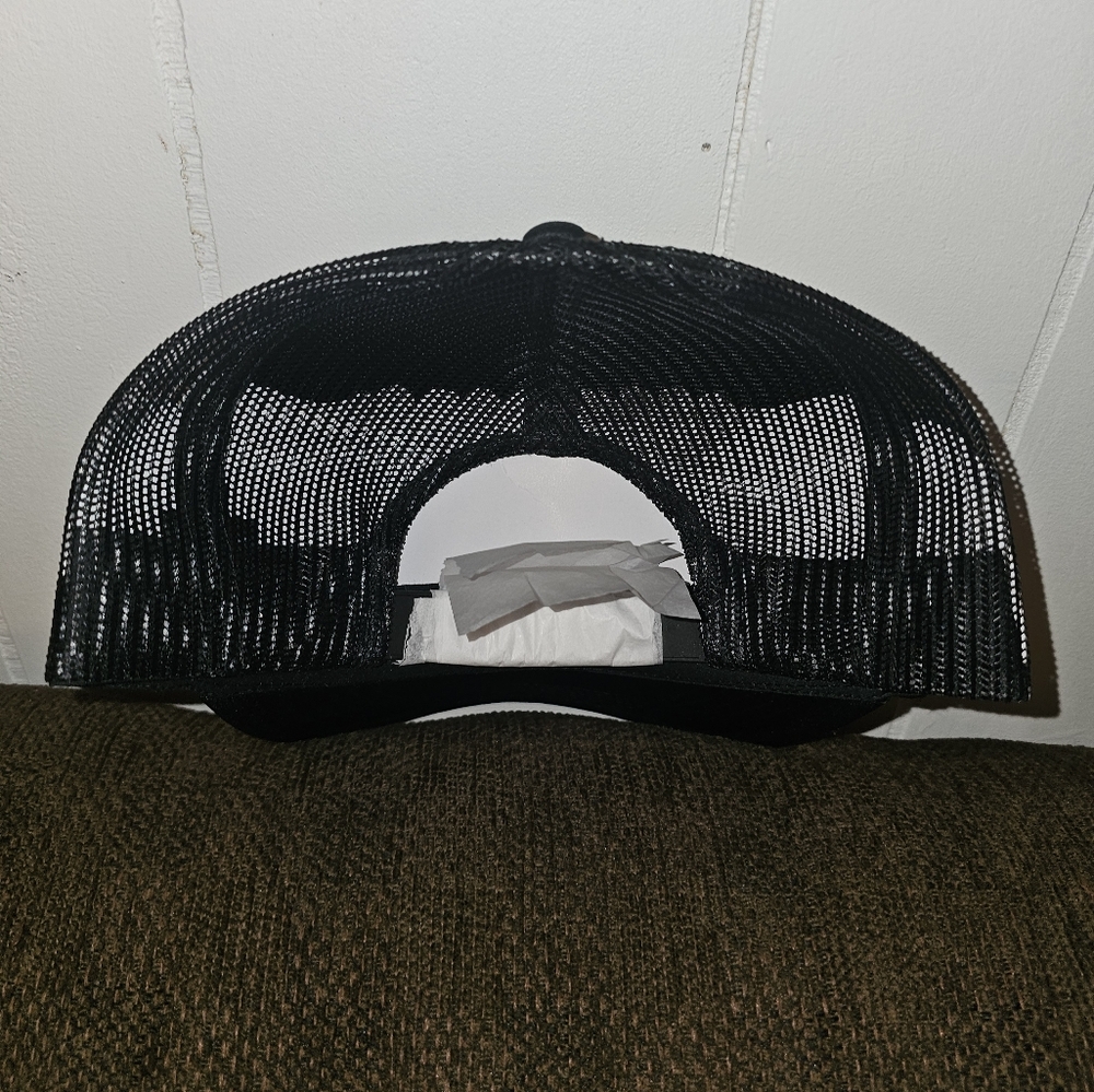 Vans Black and White Checkered Trucker Hat - Picture 3 of 4